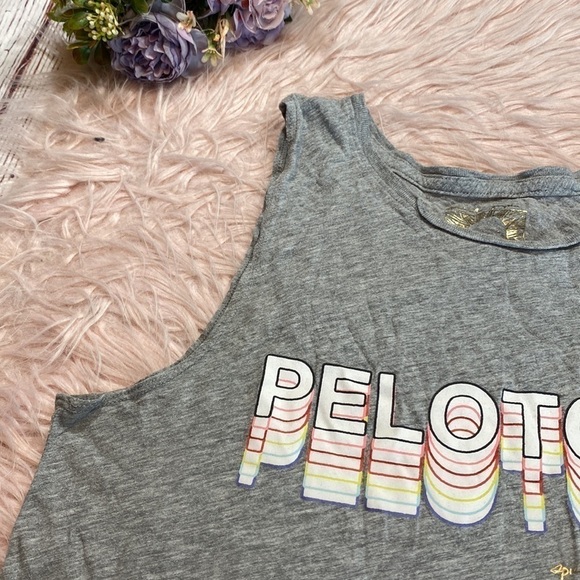 DONATING 11/1 Spiritual Gangster Peloton Grey Muscle Tee sz M - Picture 2 of 10